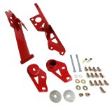 BMR Suspension 15-18 Ford Mustang S550 IRS Subframe Support Brace (Red) thumbnail 4