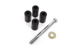BMR 15-18 Ford Mustang S550 Rear Cradle Bushing Kit w/ Centering Sleeves- Black thumbnail 1
