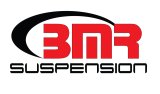 BMR 15-18 Ford Mustang S550 Rear Cradle Bushing Kit w/ Centering Sleeves- Black thumbnail 7