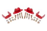 BMR 14-19 Chevrolet Corvette Polyurethane Transmission/Differential Mount - Red thumbnail 7