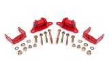 BMR 14-19 Chevrolet Corvette Polyurethane Transmission/Differential Mount - Red thumbnail 8