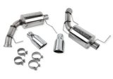 Roush 2011-2014 Ford Mustang V8 Enhanced Sound Dual Axle-Back w/ Round Tips thumbnail 4