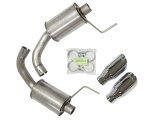 Roush 2015-2017 & 2024 Ford Mustang 5.0L V8 Exhaust Kit w/ Round Tips (304SS) thumbnail 2