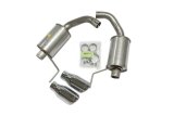 Roush 15-26 Ford Mustang 3.7L/2.3L V6/I4 Exhaust Kit w/ Round Tips thumbnail 2