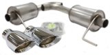 Roush 15-26 Ford Mustang 3.7L/2.3L V6/I4 Exhaust Kit w/ Round Tips thumbnail 3
