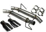 Roush 2005-2010 Ford Mustang V8 Extreme Axle-Back Exhaust Kit thumbnail 1