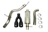 Roush 19-23 Ford Ranger 2.3L Performance Catback Exhaust w/ Black Tips thumbnail 1
