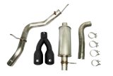 Roush 19-23 Ford Ranger 2.3L Performance Catback Exhaust w/ Black Tips thumbnail 7