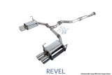 Revel Medallion Touring-S Catback Exhaust - Dual Muffler/ Quad Tip 15-17 Subaru Impreza WRX / Sti thumbnail 1