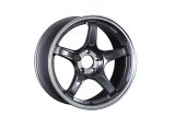 SSR GTX03 15x5.0 4x100 45mm Offset Black Graphite Wheel thumbnail 1