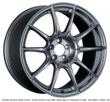 SSR GTX01 17x10 5x114.3 15mm Offset Dark Silver Wheel thumbnail 3