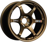 SSR Type-C Forged 17x9.0 +38 5/100 - Racing Bronze Wheel thumbnail 2