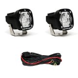 Baja Designs S1 Wide Cornering LED Light w/ Mounting Bracket Pair thumbnail 1