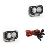 Baja Designs S2 Sport Driving Combo Pattern Pair LED Work Light - Clear thumbnail 1