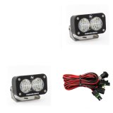 Baja Designs S2 Sport Wide Cornering Pattern Pair LED Work Light - Clear thumbnail 1