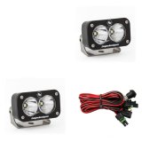 Baja Designs S2 Sport Work/Scene Pattern Pair LED Work Light - Clear thumbnail 1