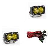 Baja Designs S2 Sport Driving Combo Pattern Pair LED Work Light - Amber thumbnail 1