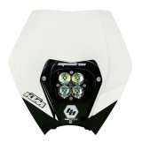 Baja Designs 08-13 KTM Headlight Kit DC w/ Headlight Shell White Squadron Sport thumbnail 3