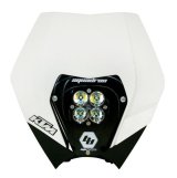 Baja Designs 08-13 KTM Headlight Kit AC w/ Headlight Shell White Squadron Sport thumbnail 2