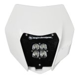 Baja Designs 14-16 KTM Headlight Kit DC w/Headlight Shell White Squadron Sport thumbnail 2