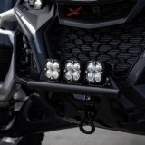 Baja Designs 2024+ Can-Am Maverick R Squadron Sport Push Bar Bumper Kit - Clear thumbnail 3