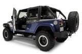 AMP Research 2007-2017 Jeep Wrangler JK 4 Door PowerStep - Black thumbnail 1