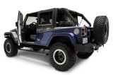 AMP Research 2007-2017 Jeep Wrangler JK 4 Door PowerStep - Black thumbnail 2