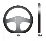 Sparco Steering Wheel Ring L360 Leather Black thumbnail 2