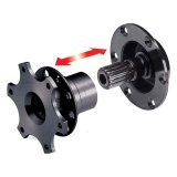 Sparco 6-Bolt Steering Wheel Quick Release - Gold thumbnail 2