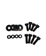 Sparco Seat Hardware Spacer Kit Bottom Mount - Black Zinc thumbnail 1