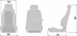 Sparco Seat GT Black/White thumbnail 3