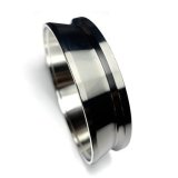 Stainless Bros PTE 3.0in T3 304SS V-Band Turbine Outlet Flange thumbnail 1