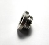 Stainless Bros M12x1.25 O2 Motorcycle Sensor Bung Plug w/ Copper Washer thumbnail 2