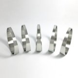 Stainless Bros 2.50in x 1D/2.50in CLR Tight Radius 16 Gauge Pie Cut - 5pk thumbnail 1