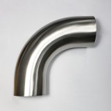 Stainless Bros 3.5in SS304 45 Deg Elbow - 1.5D Radius 16GA/.065in Wall (No Leg) thumbnail 1