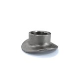 Stainless Bros O2 Sensor Bung SS304 Saddle Type (Round) - Cast thumbnail 1