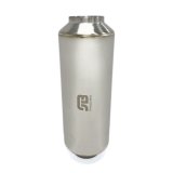 Stainless Bros 17in Overall Length 3.5in SS304 Matte Finish Lightweight Race Muffler thumbnail 1