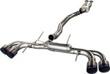 HKS RACING MUFFLER R35 GT-R w/ SILENCER thumbnail 2