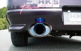 HKS SUPER TURBO MUFFLER BCNR33 RB26DETT thumbnail 2