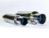 HKS Universal Stainless Hi Power 130mm Titanium Muffler thumbnail 6