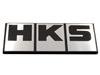 HKS Silver Block Logo Emblem thumbnail 4