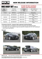 HKS BODY KIT TYPE-S GR COROLLA R-Spoiler thumbnail 6