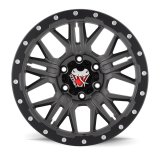Mamba M25 20x9 6x135 ET12 Matte Grey w/ Black Lip Edge thumbnail 2