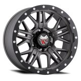 Mamba M25 18x9 6x139.7 ET12 Matte Grey w/ Black Lip Edge thumbnail 4