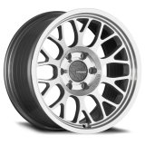 Mamba M28 20x9 5x127 ET-12 Silver Wheel w/ Mirror Machine Face & Lip thumbnail 1