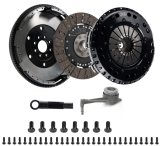 DKM Clutch 2.0 VW/Audi A3 FSI 6 Bolt Motor MS Twin Disc Clutch w/Steel Flywheel (660 ft/lbs Torque) thumbnail 2