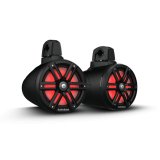 Rockford Fosgate M2 8in. Color Optix 2-Way Wake Tower Speakers (Pair) - Black thumbnail 1