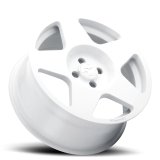 fifteen52 Tarmac 17x7.5 4x108 42mm ET 63.4mm Center Bore Rally White Wheel thumbnail 4