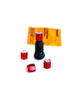 Fifteen52 Valve Stem Cap Set - Red - 4 Pieces thumbnail 1