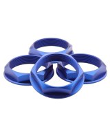 fifteen52 Super Touring Nut V2 - Anodized Blue w/ Satin Clear - Set of 4 thumbnail 1